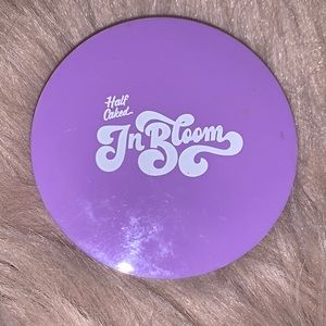 Half caked in bloom blush